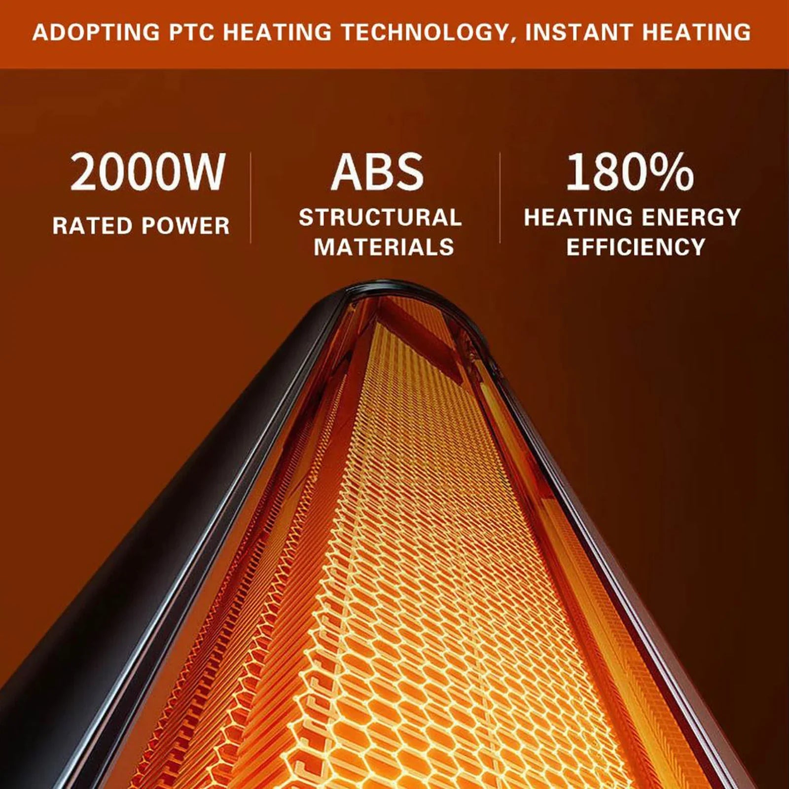 2000W Ceramic Space Heater with Digital Display