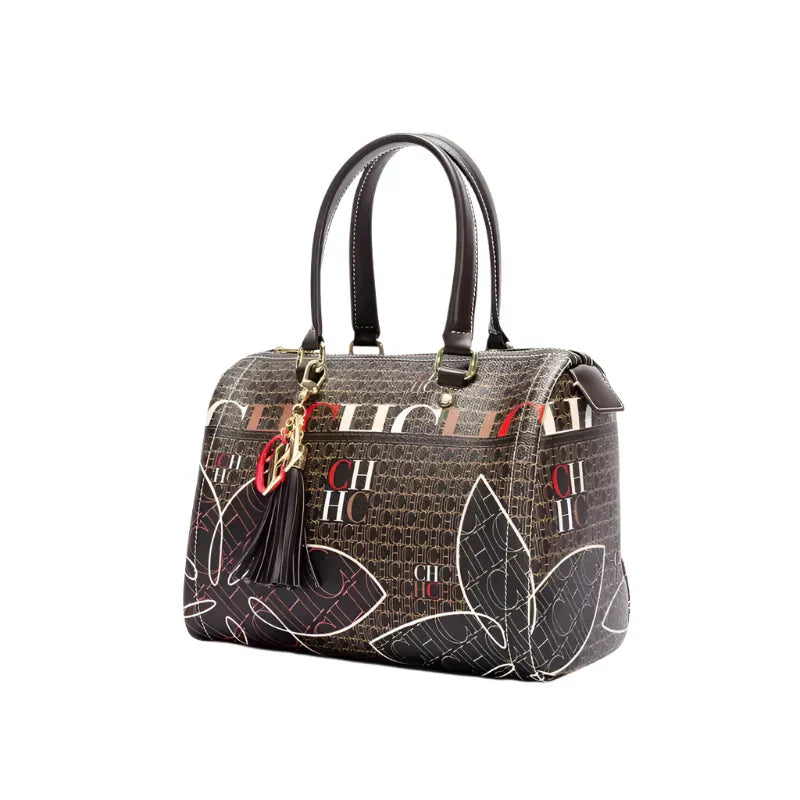 Ladies Bucket Bag Large Capacity Floral Handbag
