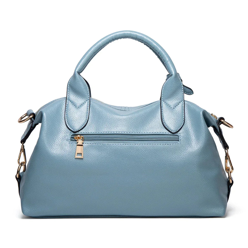 Women's Large Capacity Oil Wax Leather Tote Bag