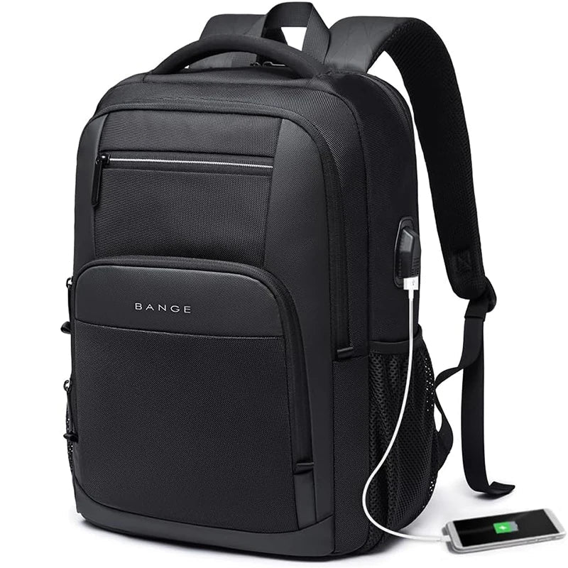 Waterproof Laptop Backpack Black