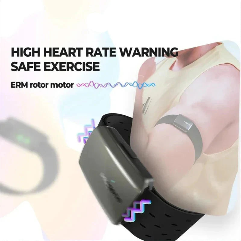 Heart Rate Monitor Armband Black