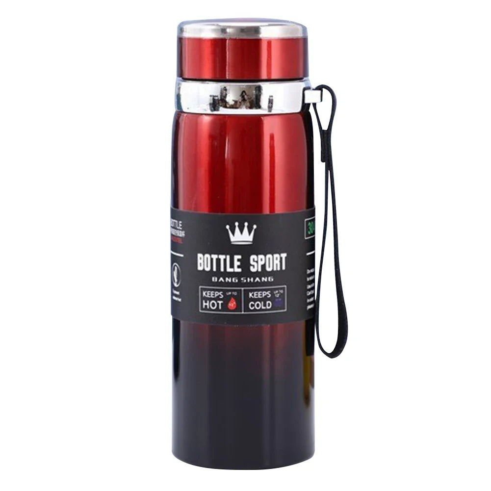 1L Thermal Water Bottle Red