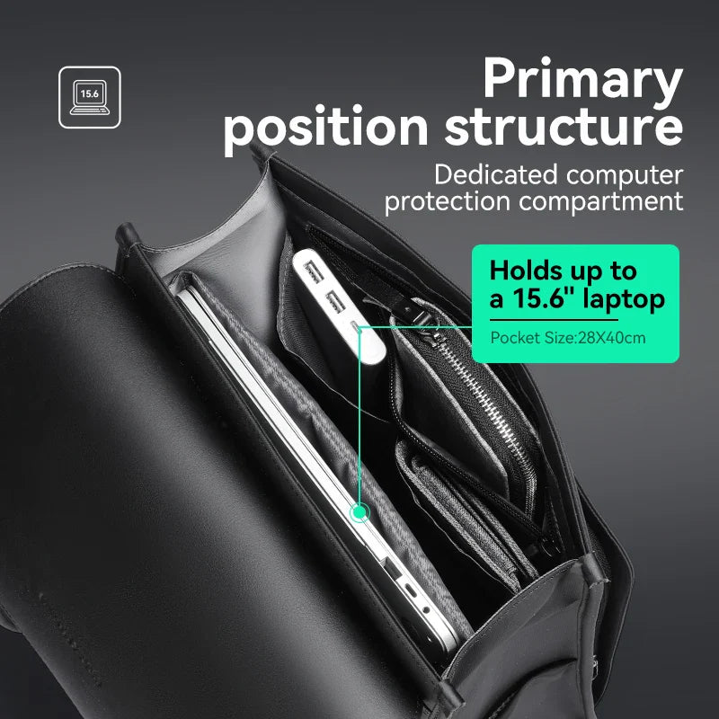 Classic 15.6 Laptop Business Backpack Black