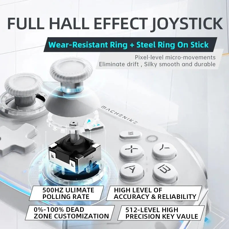 Wireless Gaming Controller for Switch PC Android iOS