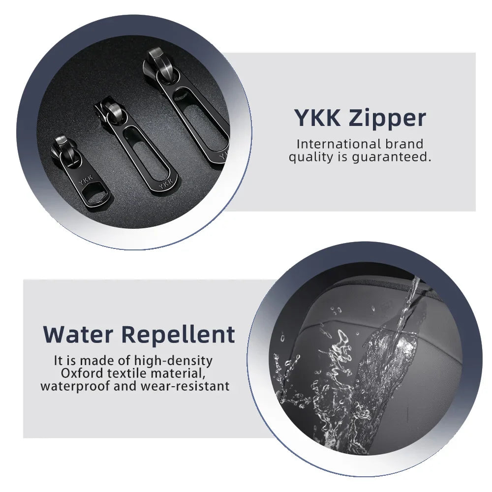 17-Inch Laptop Backpack with USB Port Grey