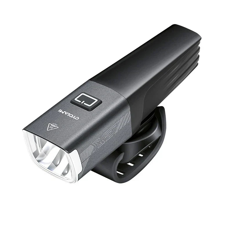 1000LM Smart Bike Headlight USB Rechargeable Black