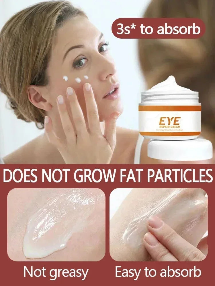 Anti-Wrinkle Eye Cream - Bags, Puffiness, Dark Circles, Fine Lines, Moisturizing, Whitening