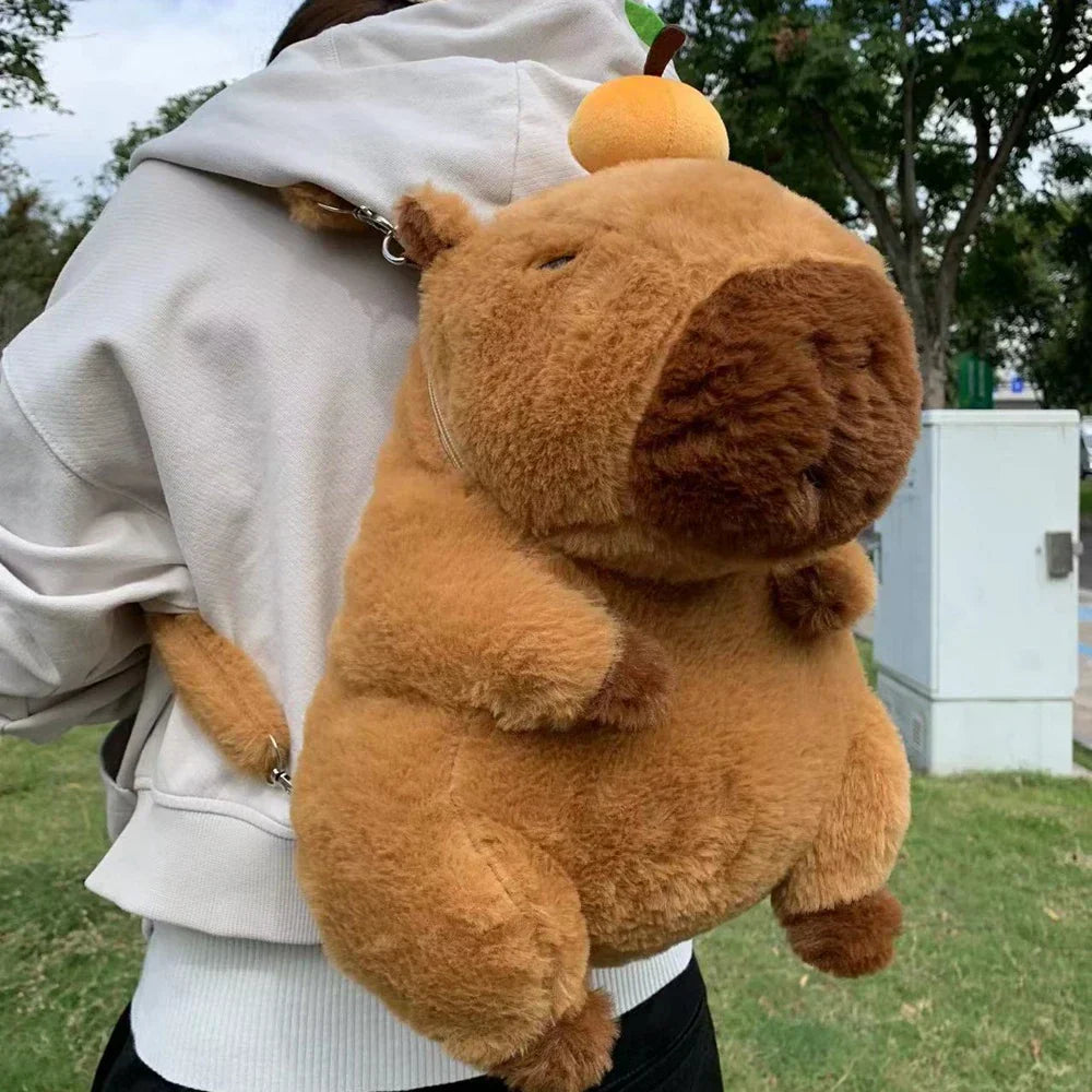 Children's Kawaii Plushie Backpack with Shoulder Straps