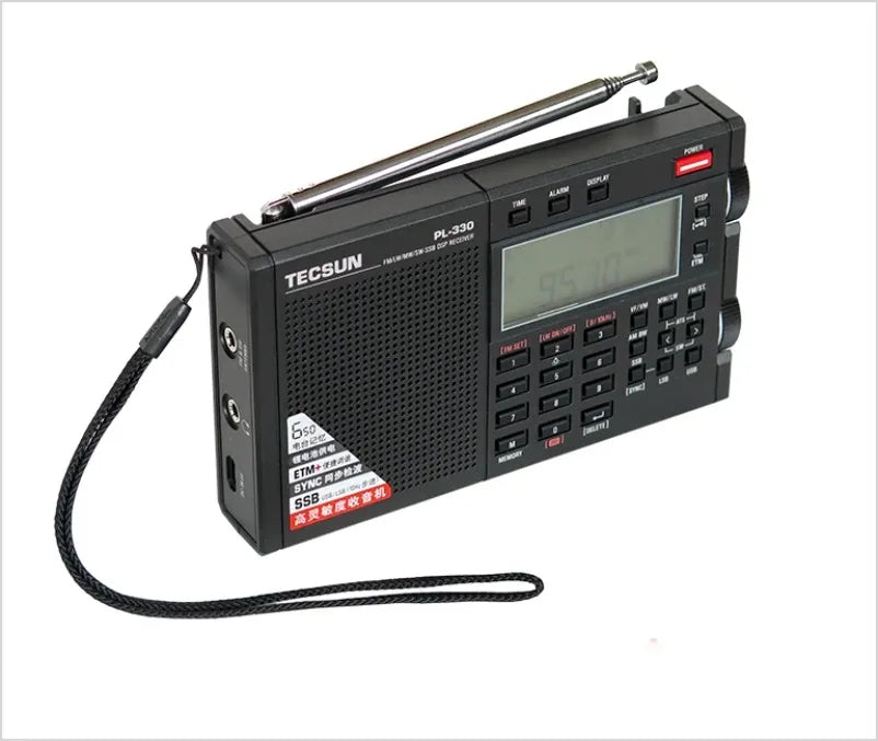 Portable Radio Receiver with SSB Black