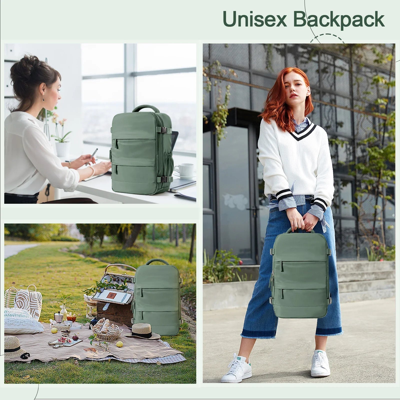 Cabin Travel Backpack Green