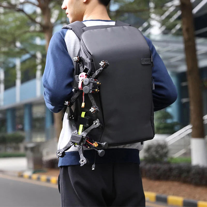 Waterproof Drone Camera Backpack Black