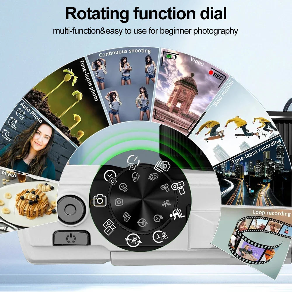 Digital Camera with Zoom Autofocus Black