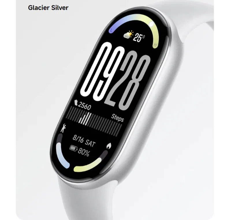 Smart Sports Watch Ultra HD AMOLED Silver