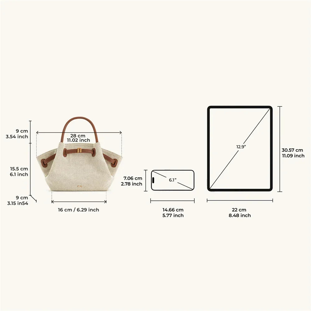 Women's Canvas Brown Mini Crossbody Shoulder Bag (Brown)