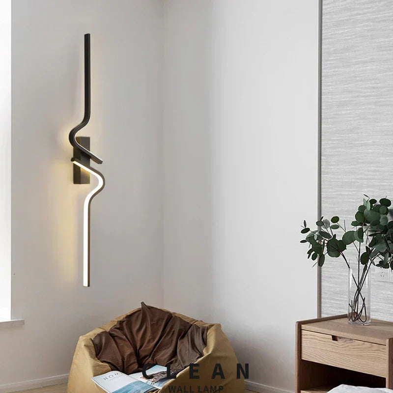 Modern LED Wall Lamp: Sleek Nordic Design for Stylish Indoor Lighting