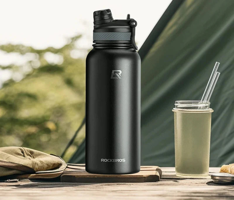 550ML Thermal Water Bottle Black