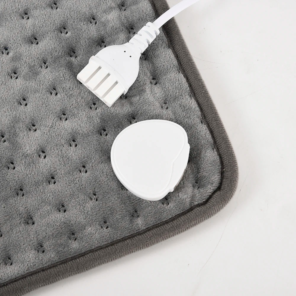 Soft Washable Electric Heating Pad – 6-Level Heated Blanket for Shoulders, Legs, Feet, Hands & Abdomen
