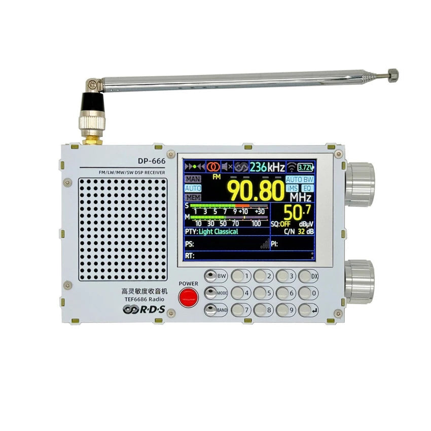 High Sensitivity Full Band Radio White