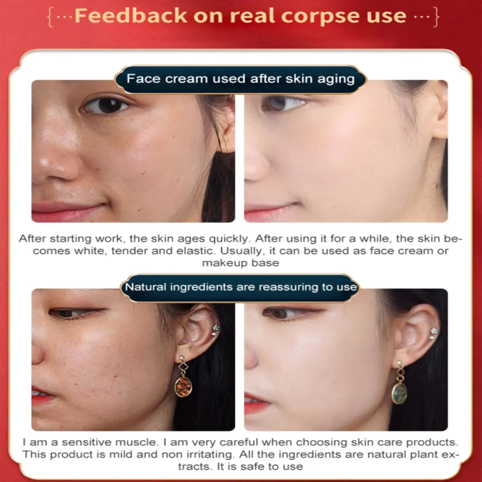 Placenta Essence Dragon's Blood Face Cream: Anti-Aging Marvel