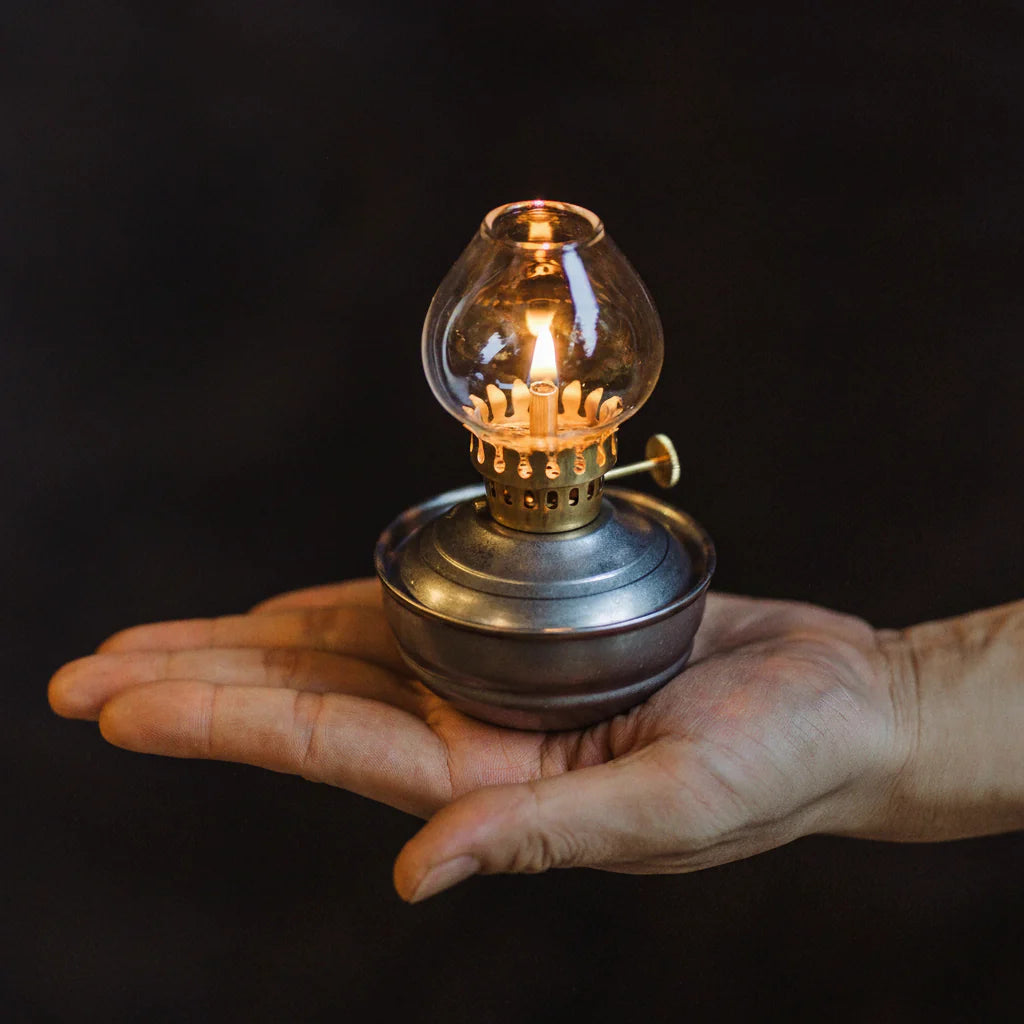 Portable Windproof Mini Oil Lantern for Camping
