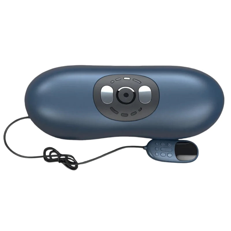 Electric Lumbar Traction Massager Blue