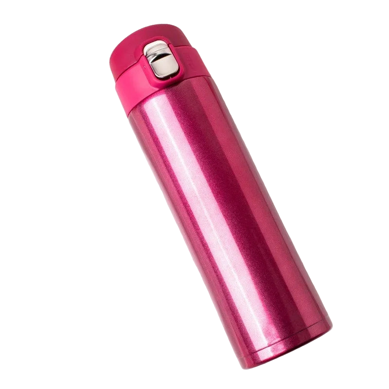 500ml Vacuum Flask Rose Red