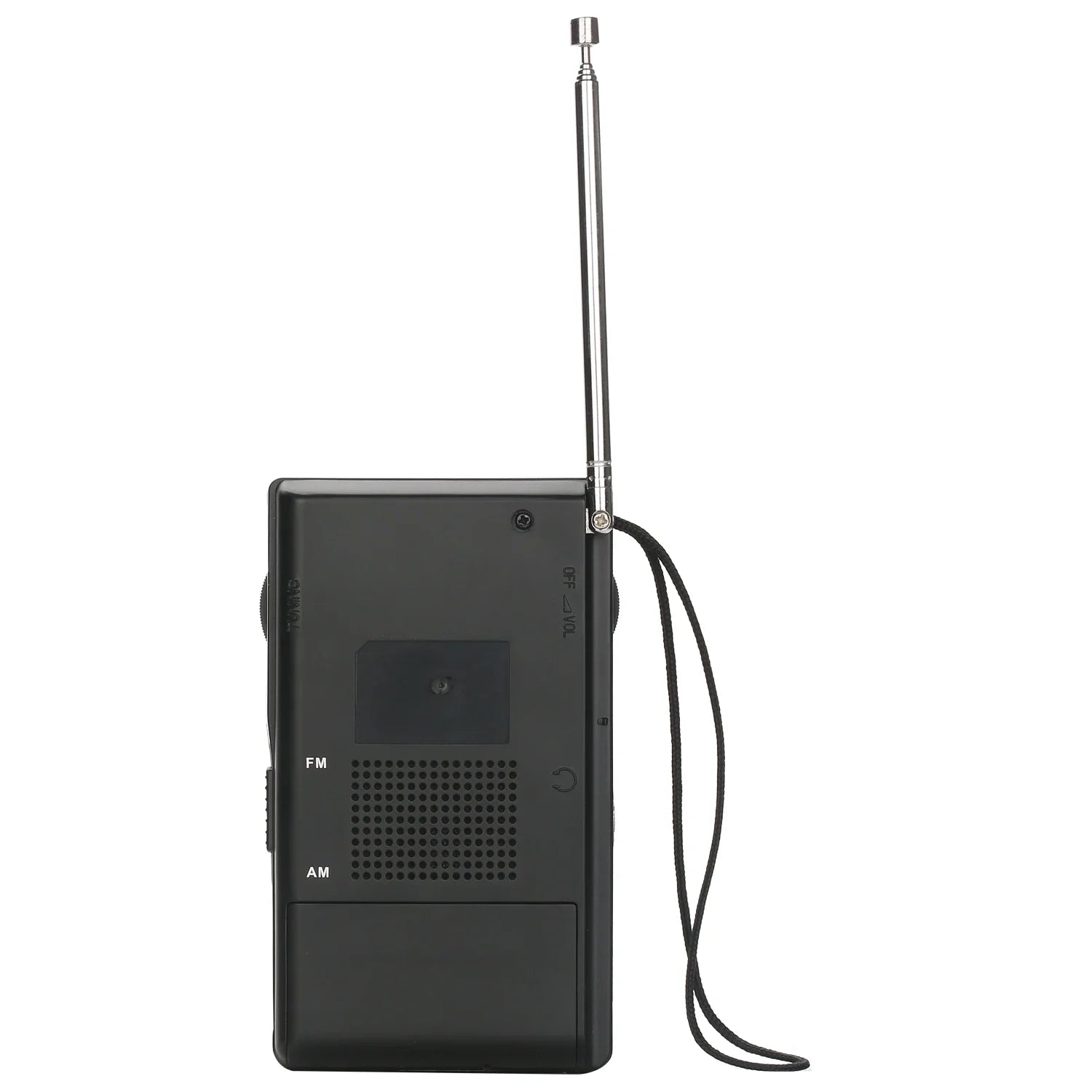 Portable Pocket Radio Black