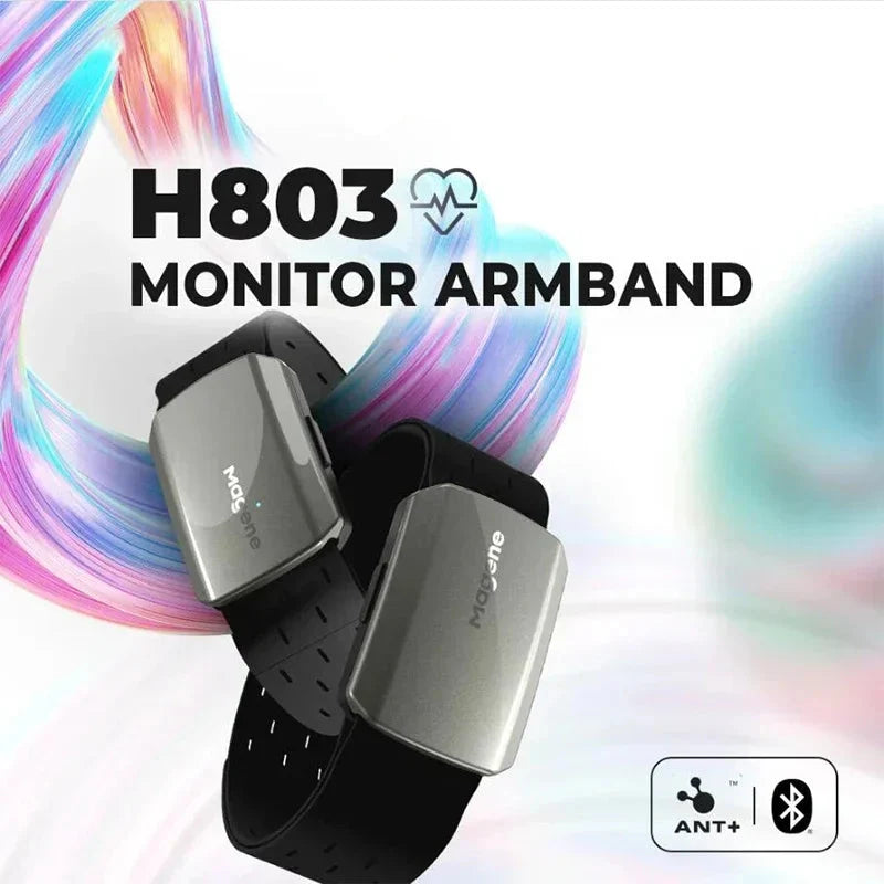 Heart Rate Monitor Armband Black