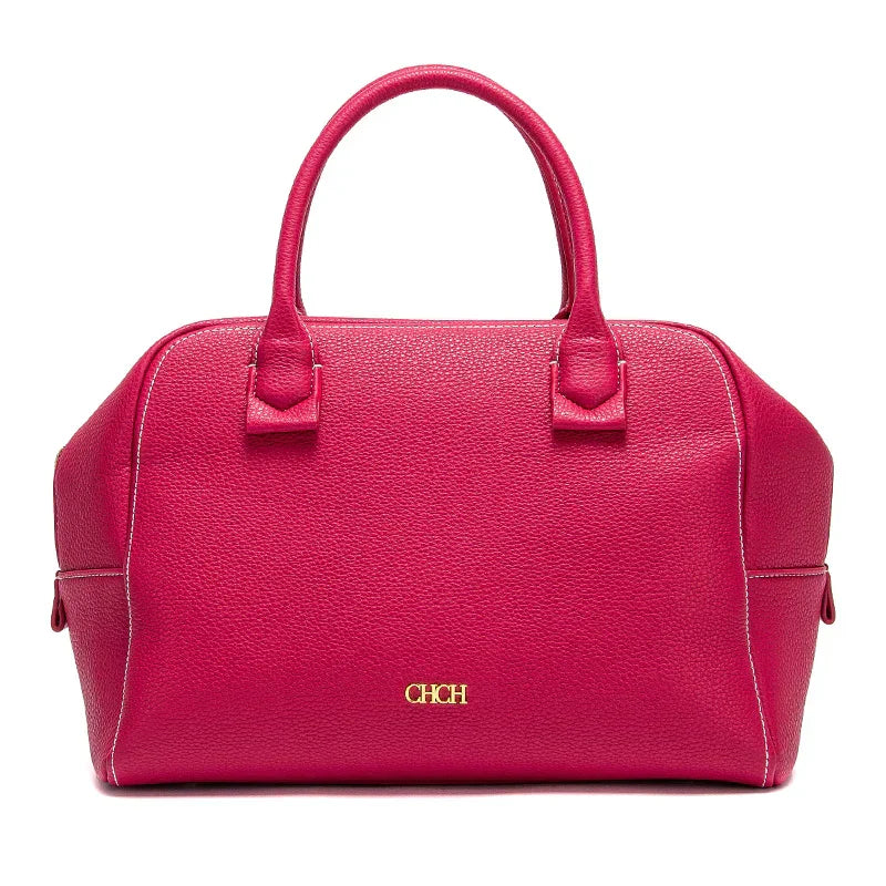 Women's Crossbody Pillow Bag with Wide Strap (Rose Red)