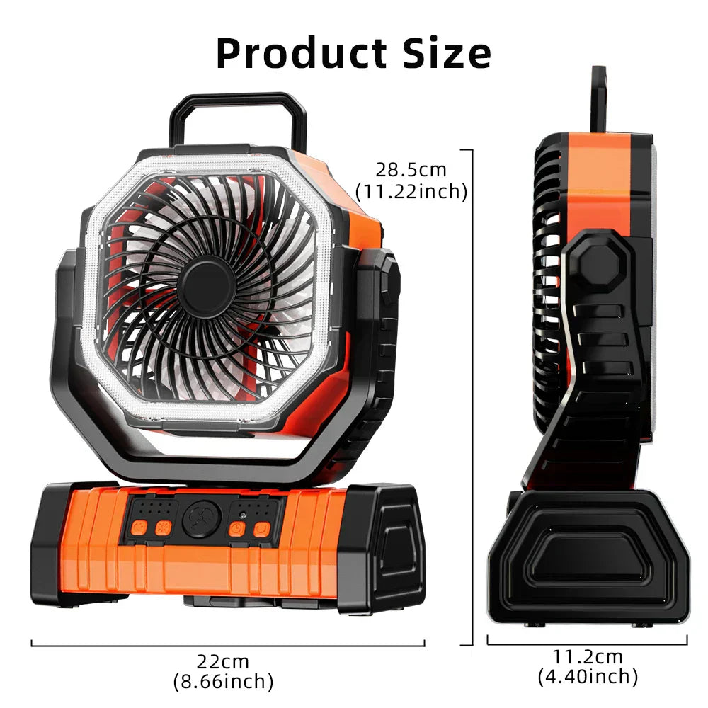 Battery Operated Camping Fan