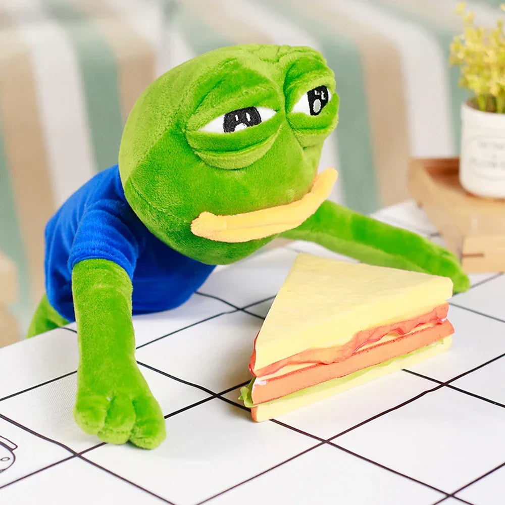 45CM Pepe Frog Plush Toy