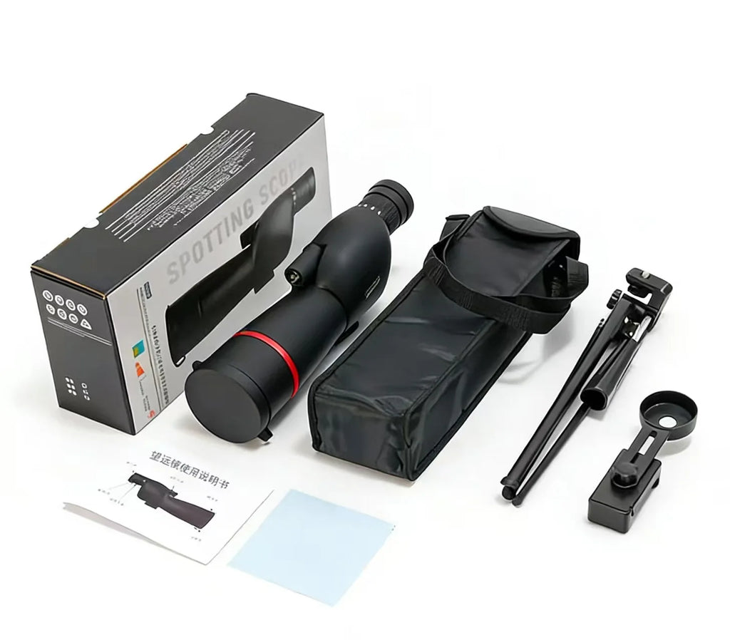 25-75x60 ED HD Waterproof Monocular Telescope