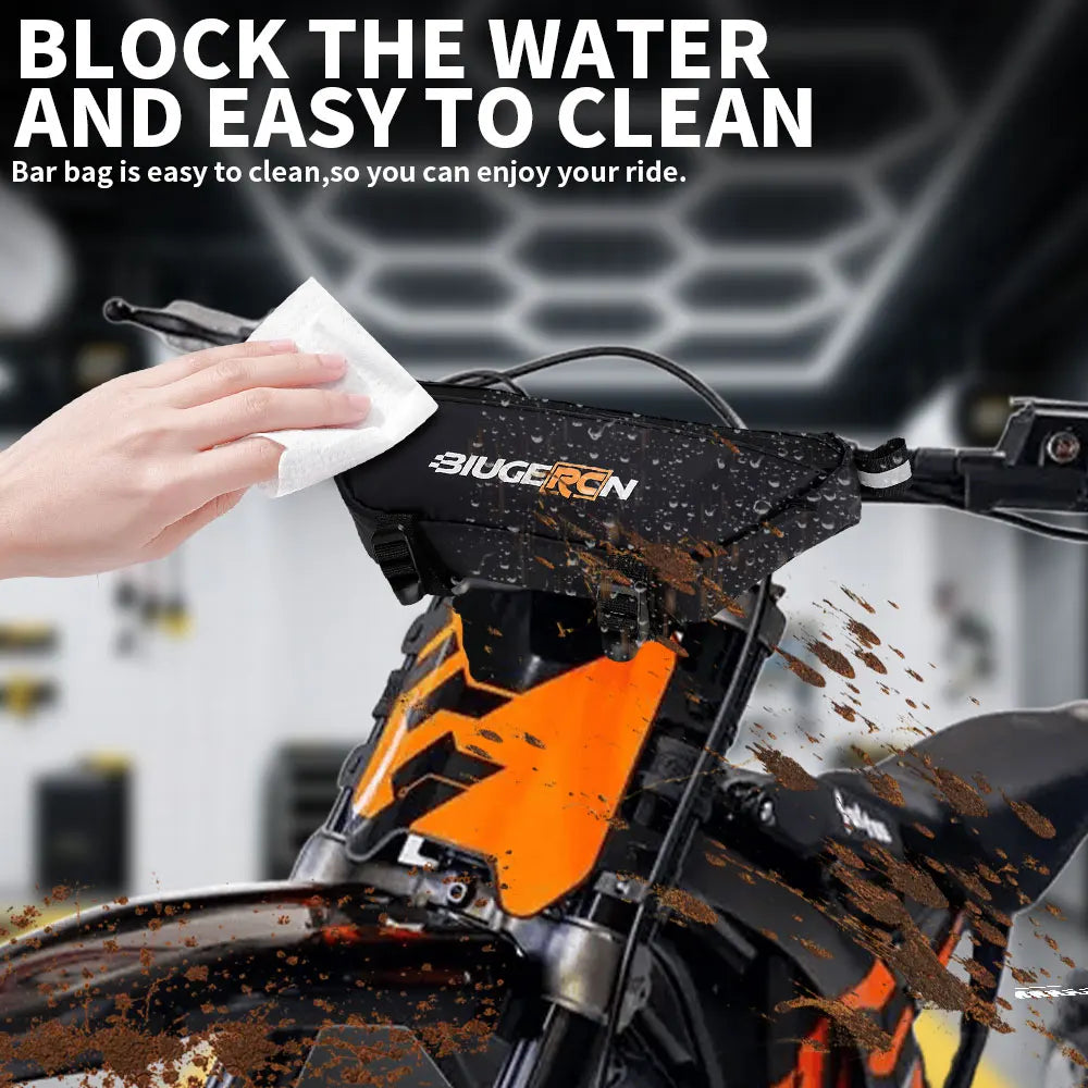 Waterproof Motorcycle Handlebar Bag