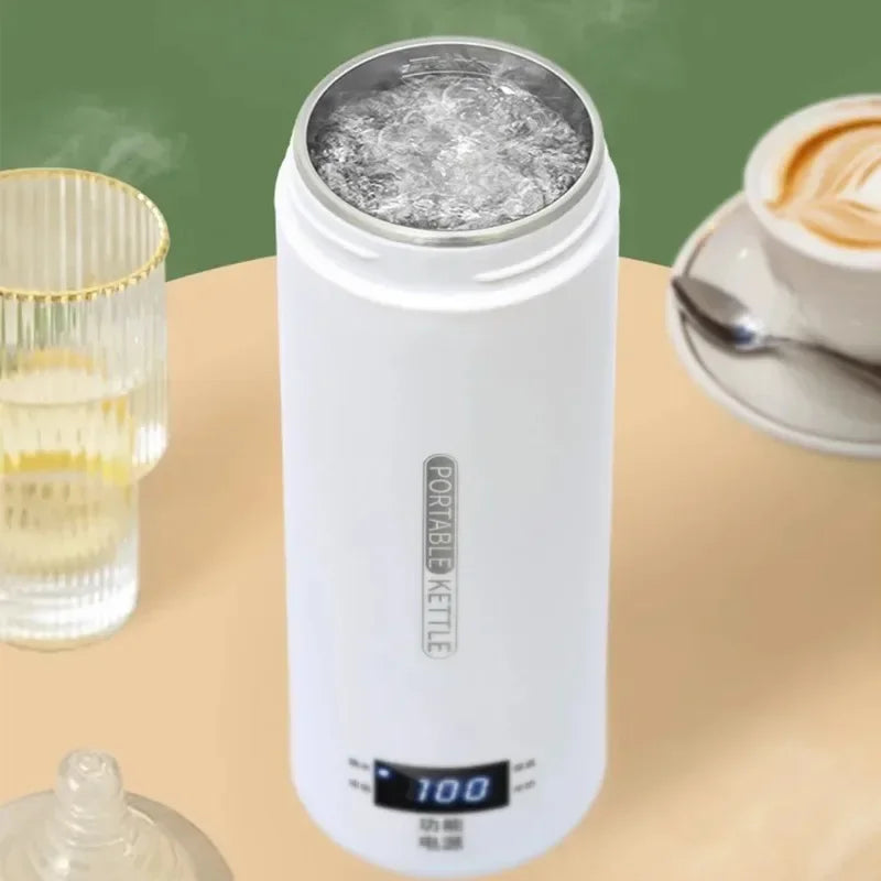 500ML Portable Electric Kettle Thermal Cup