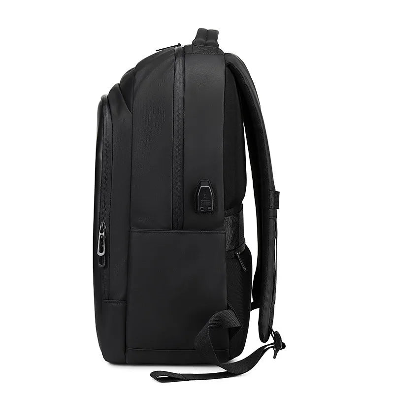 LED Display Laptop Backpack Black