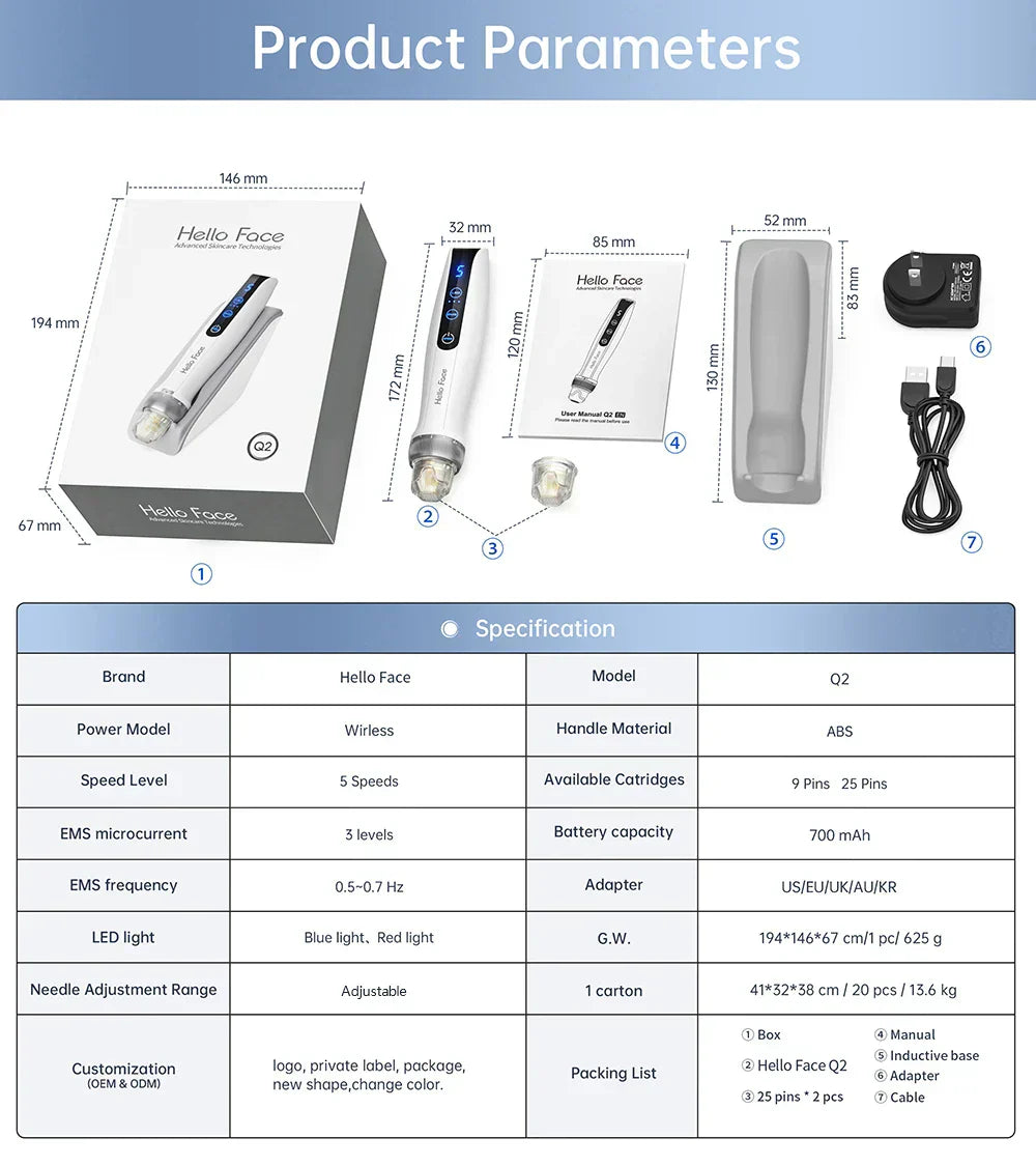Beauty Pen for Youthful Skin & Hair Growth