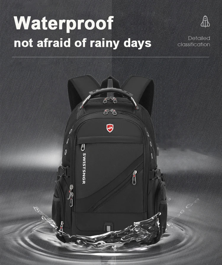 20-Inch Laptop Backpack Black