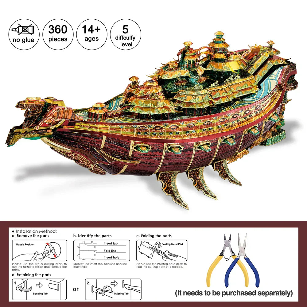 Puzzle 3D Mirage Model Kits