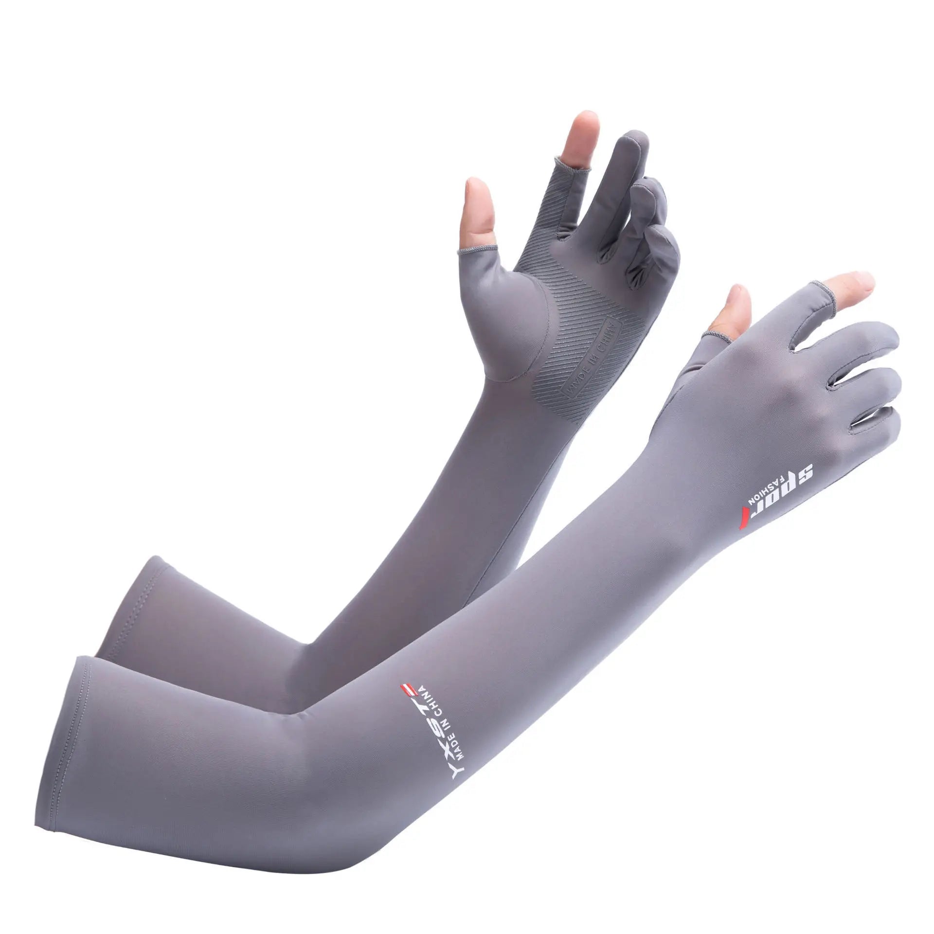 Outdoor Sports Summer Cooling Arm Sleeves Gloves