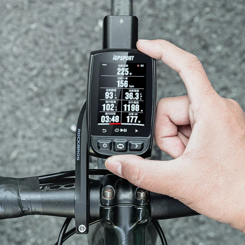 1000LM Bike Light with Battery USB-C Front Lamp Black