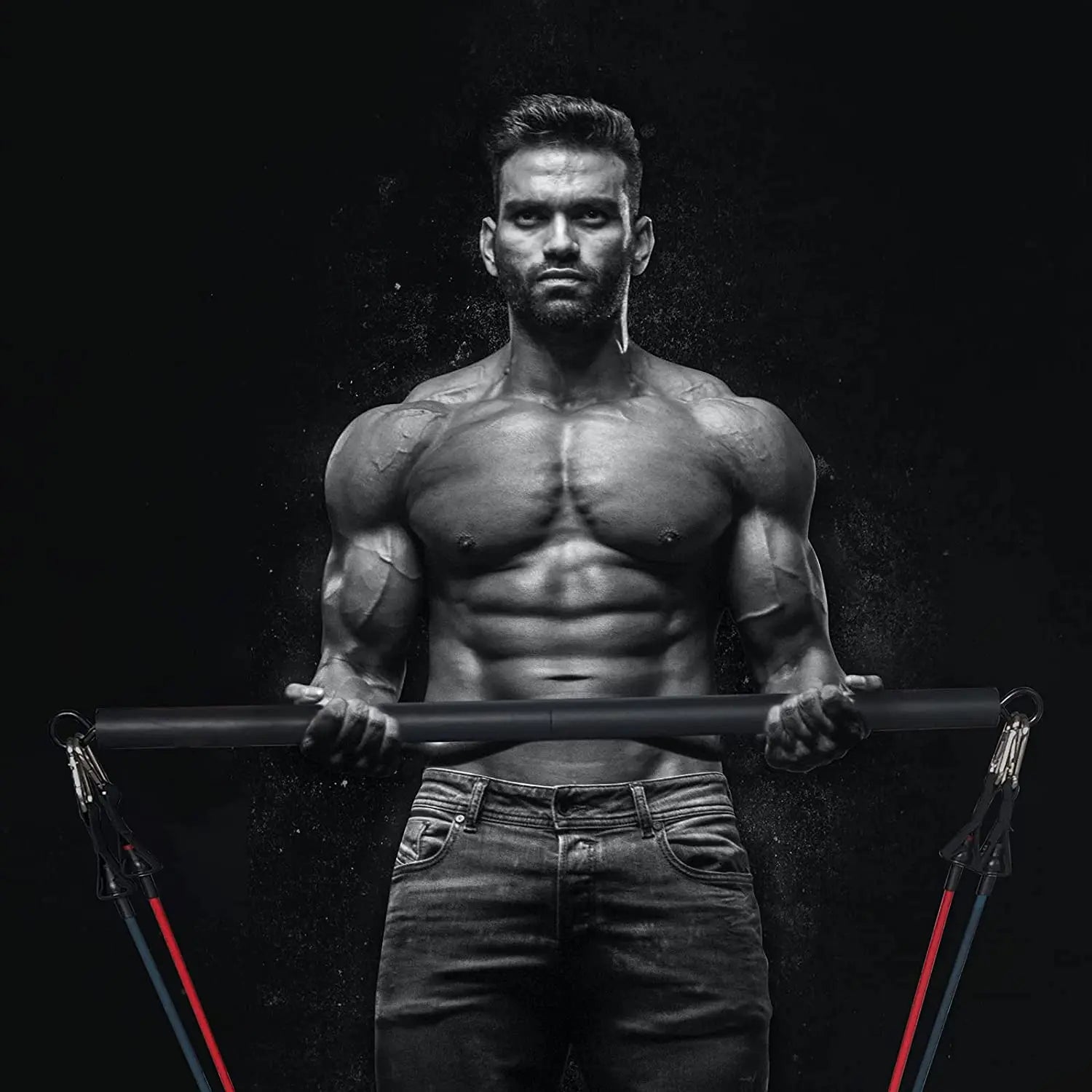 Resistance Band Bar – Portable Detachable Pilates Bar