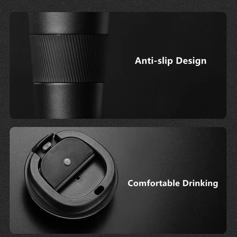 510ml Vacuum Insulated Mug Black