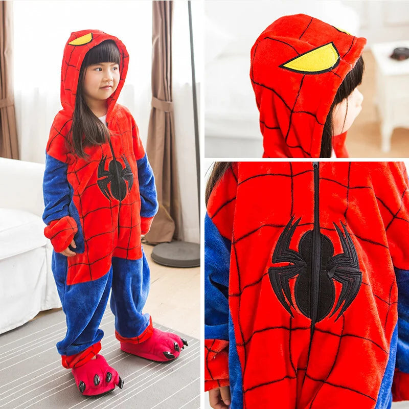 Spider-Man Coral Fleece Kids Pajamas