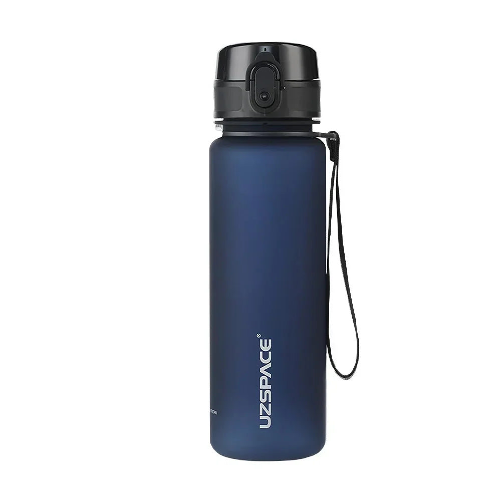 500ml Leakproof Sports Water Bottle Blue