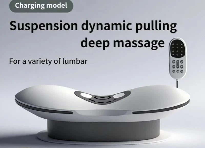 Air-Lip Stretch Waist Massager Grey