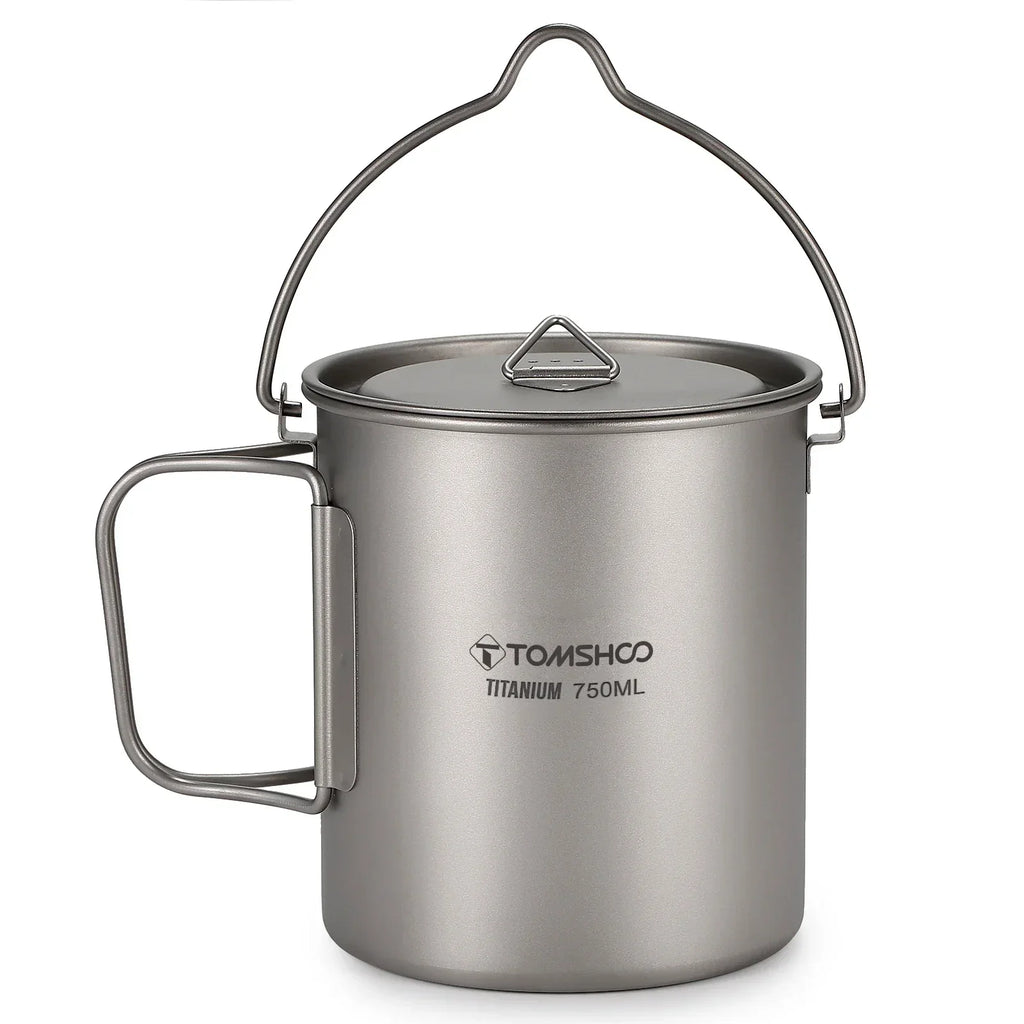 Ultralight Titanium Cookware Set 3PCS Grey