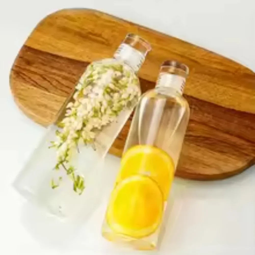 1000ml Glass Water Bottle  Transparent