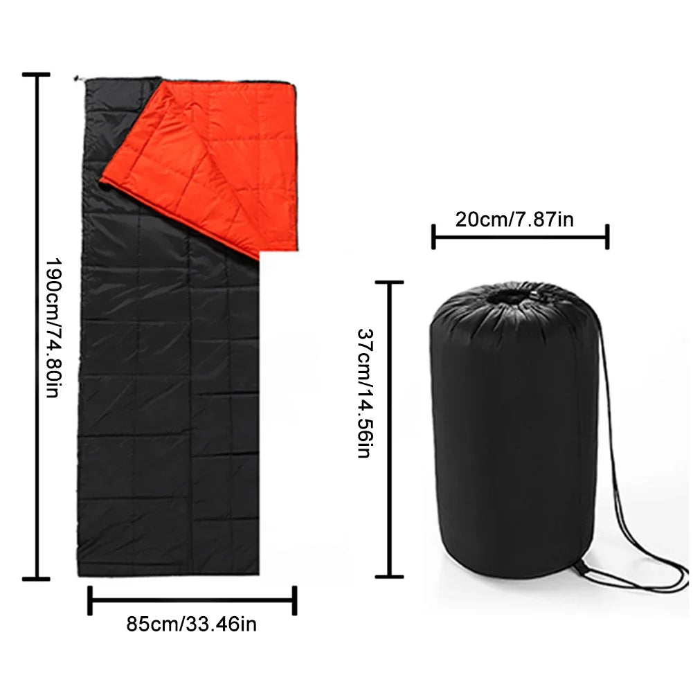 USB Heated Sleeping Mat – 4-Zone Electric Camping Heating Pad for Sleeping Bags & Tents