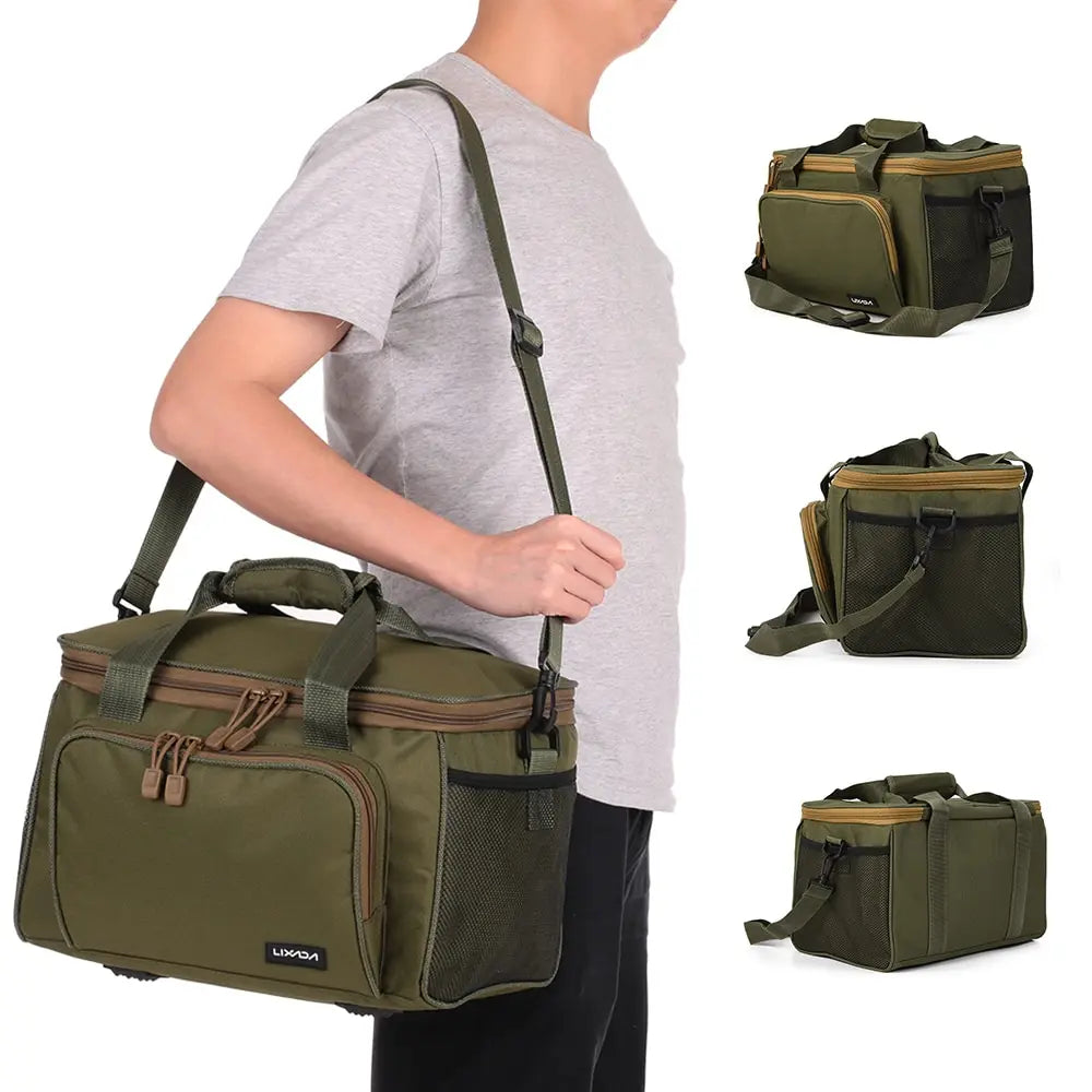 Outdoor Tackle Shoulder Bag Army Green