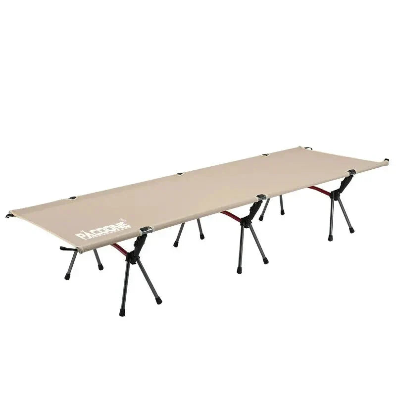 Portable Folding Camping Cot Outdoor Bed Khaki